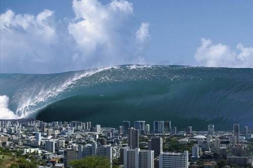 Самые большие цунами в истории