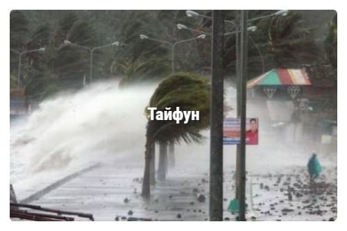 Что такое тайфун