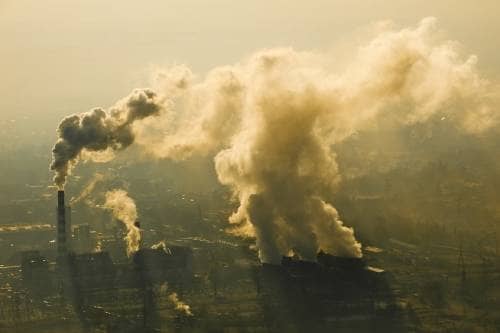 Выбросы промышленных предприятий