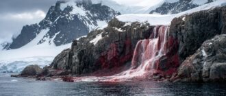 Ледник, который «кровоточит»: как Антарктида подарила миру самый странный водопад