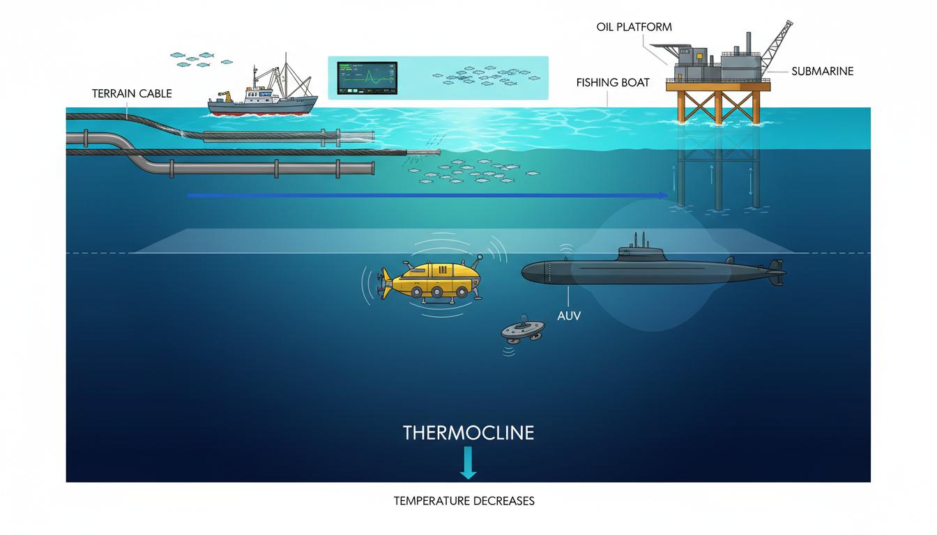 Термоклин: что это такое, на какой глубине находится, значение. Инженерия, суда и подводные аппараты