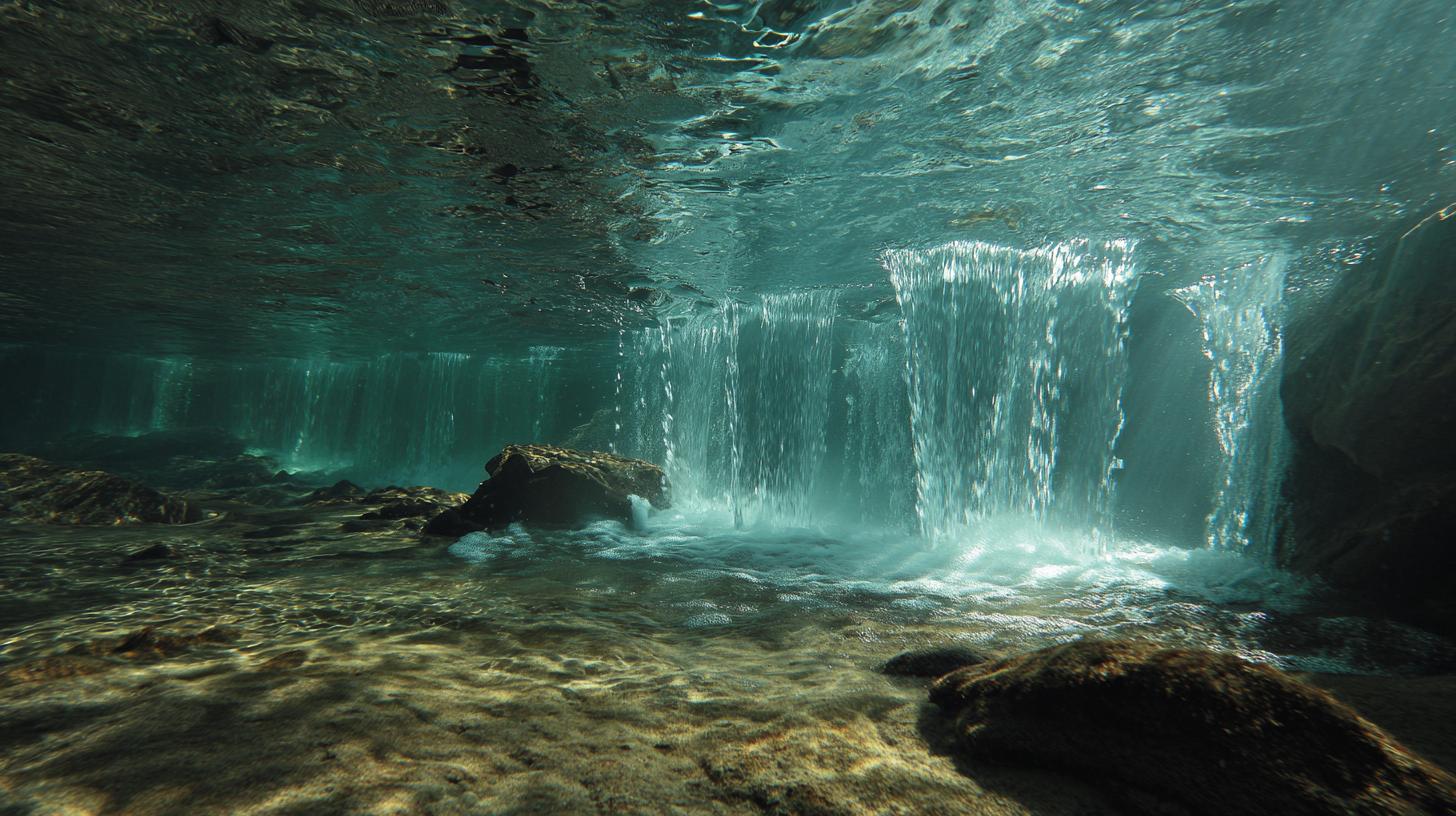 Подводные водопады: что это такое, как образуются, где находятся. Где их искать: карта реальных каскадов