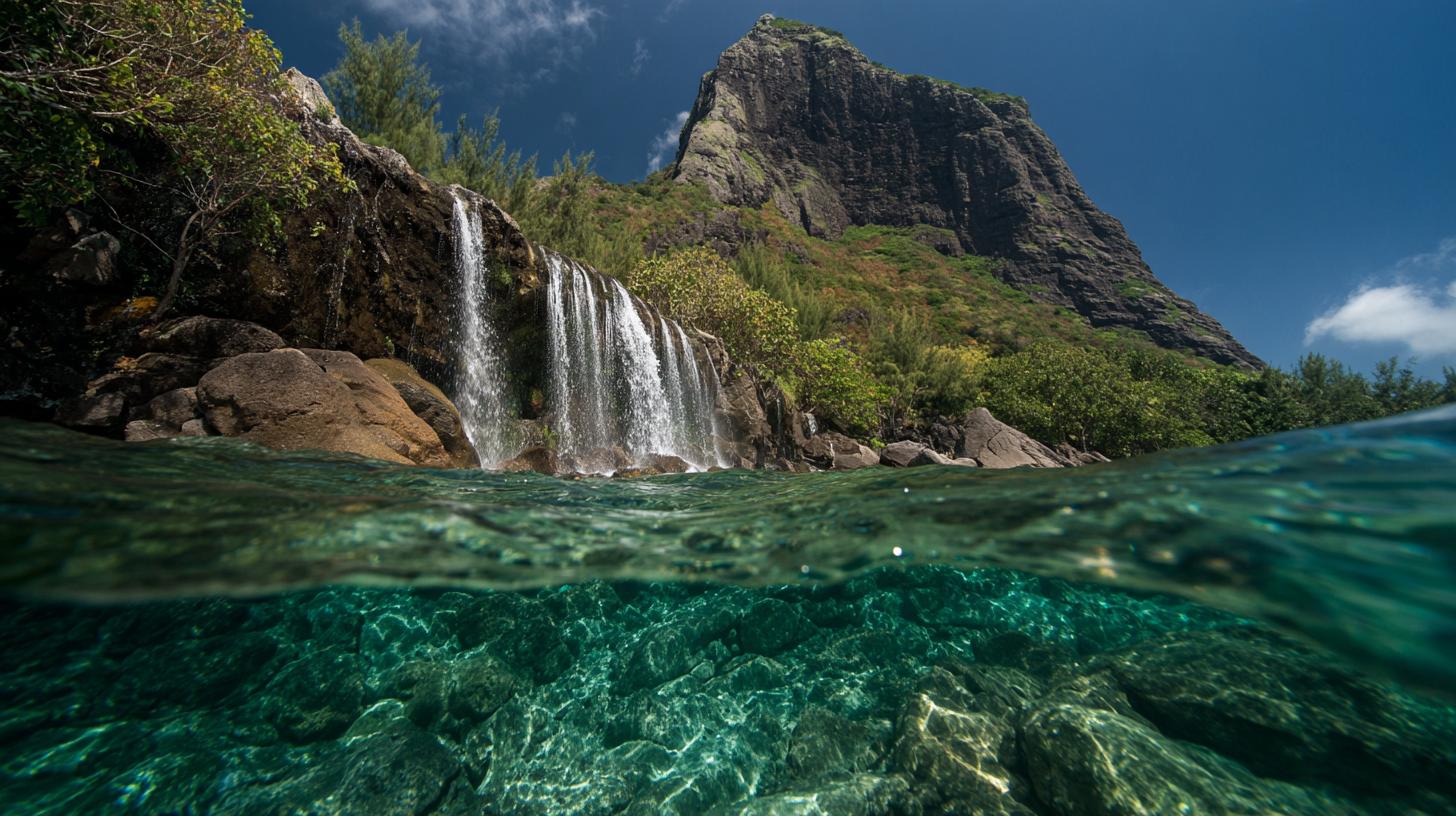 Подводные водопады: что это такое, как образуются, где находятся. Картинка с Маврикия и другие мифы