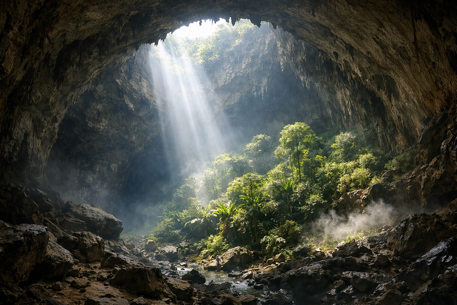 Подземные реки и каменные занавесы: мир карстовых пещер, в который хочется заглянуть