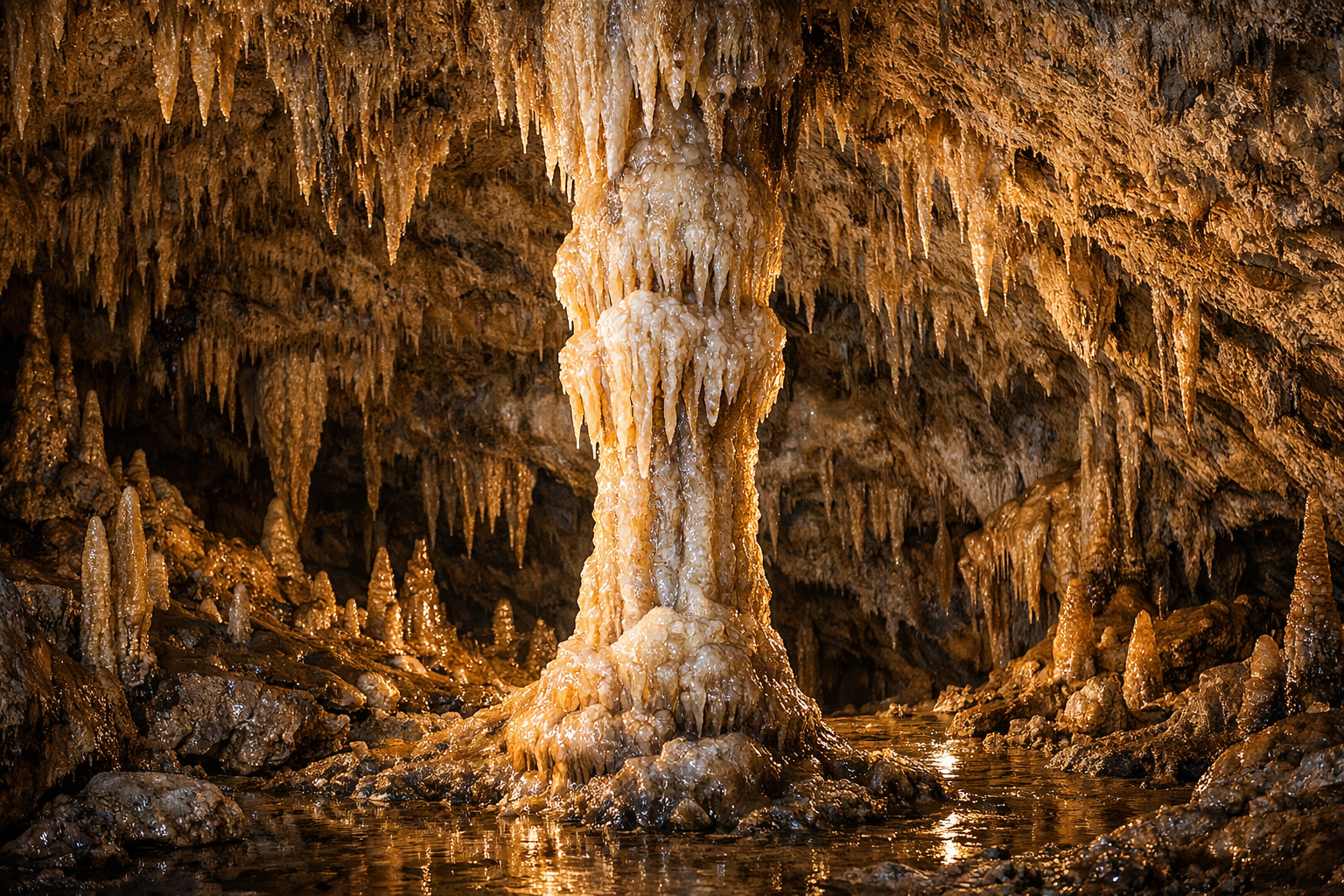 Подземные реки и каменные занавесы: мир карстовых пещер, в который хочется заглянуть
