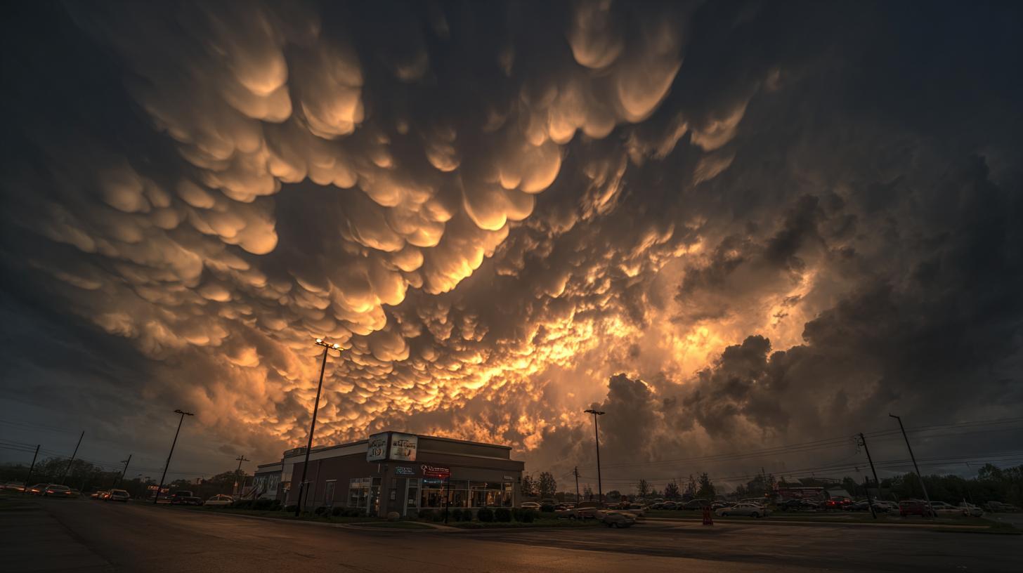 Облака-мамматусы: почему небо становится похожим на вымя. Чем мамматусы отличаются от других «необычных» облаков