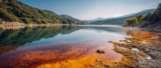 Озёра на пару: тайная работа недр рядом с берегом