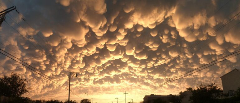 Облака мамматусы почему небо становится похожим на вымя
