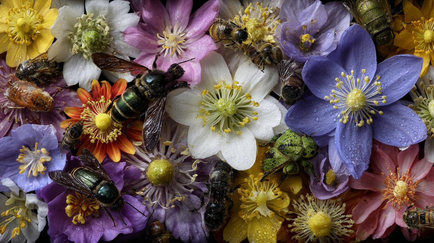 Коэволюция: как цветы и насекомые менялись друг ради друга миллионы лет. Не только дуэты: сети опыления
