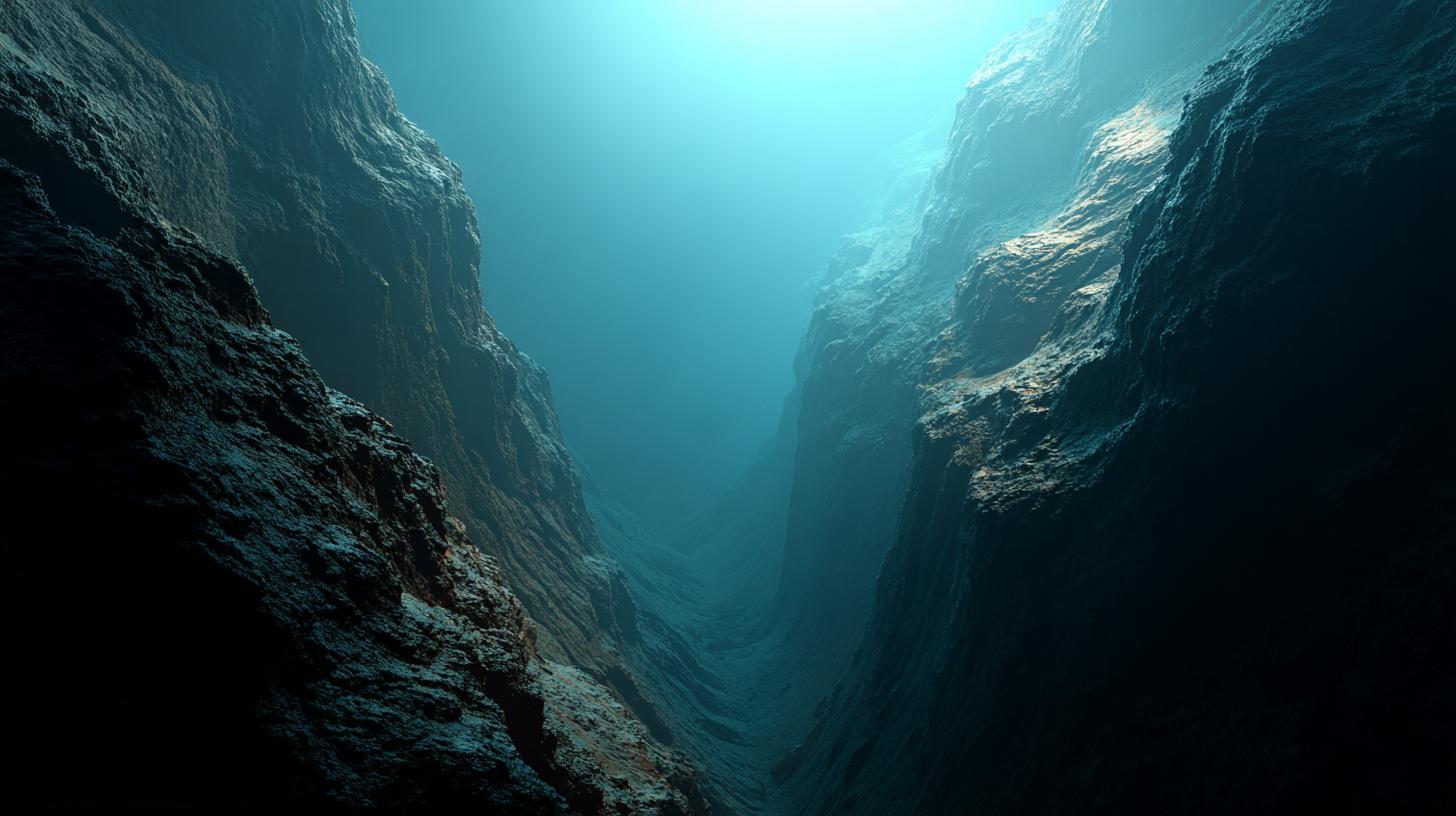 Подводные каньоны: огромные пропасти, скрытые под толщей воды. Жизнь в тени стенок