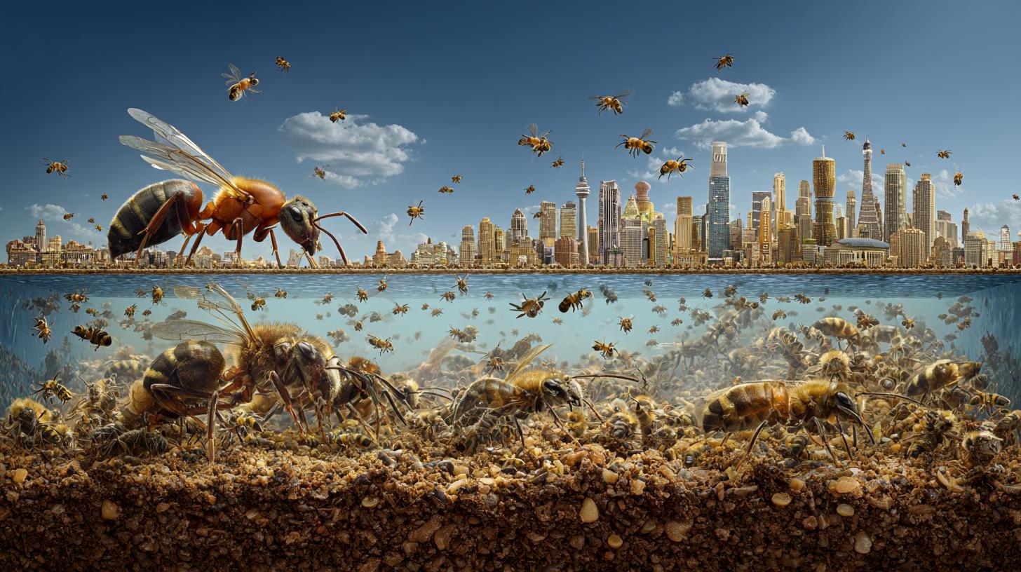 Социальные насекомые: как устроены города-государства муравьев и пчел. Экономика города: разделение труда без начальника